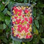 recette de crumble végétarien pomme de terre carottes et panais
