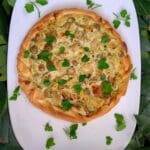 recette de quiche artichauts, olives vertes et parmesan