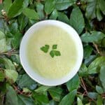 recette de tiges d'épinards, pois chiches et citron