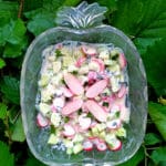 recette de salade concombre, radis et menthe